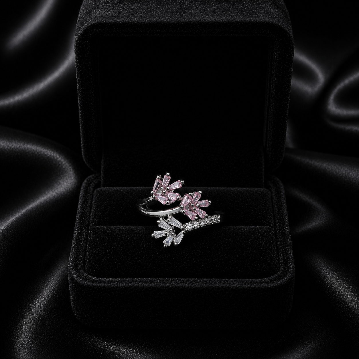 Rosabelle Twin Blossom Ring