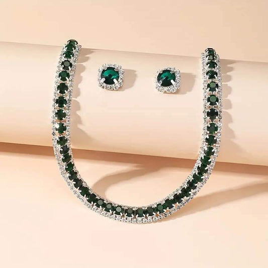 Premium Diamond Cut Choker Set