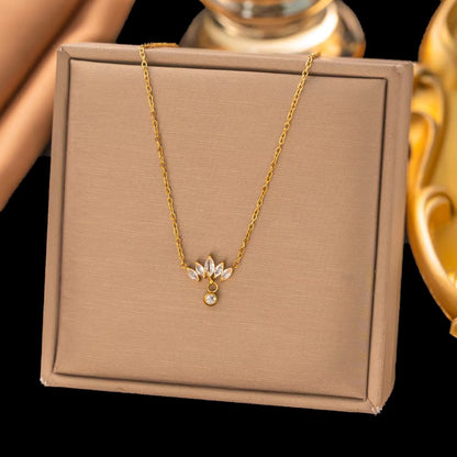 Regalia Crown Diamond Necklace