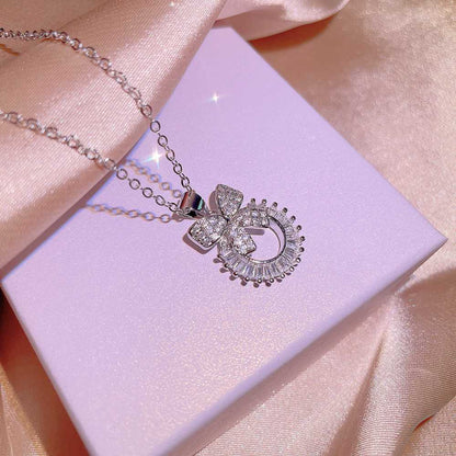 Petite Bow Crystal Elegance 4-Piece Jewellery Set