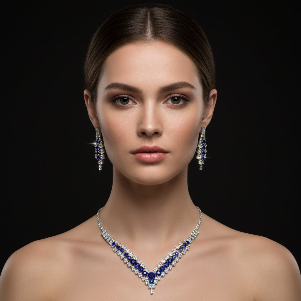 Maison Luxe Clavicle Jewelry Set
