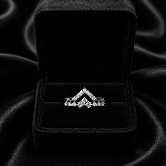 Vespera Crown Diamond Ring