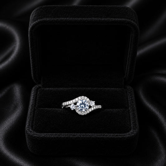 Celestia Halo Diamond Ring