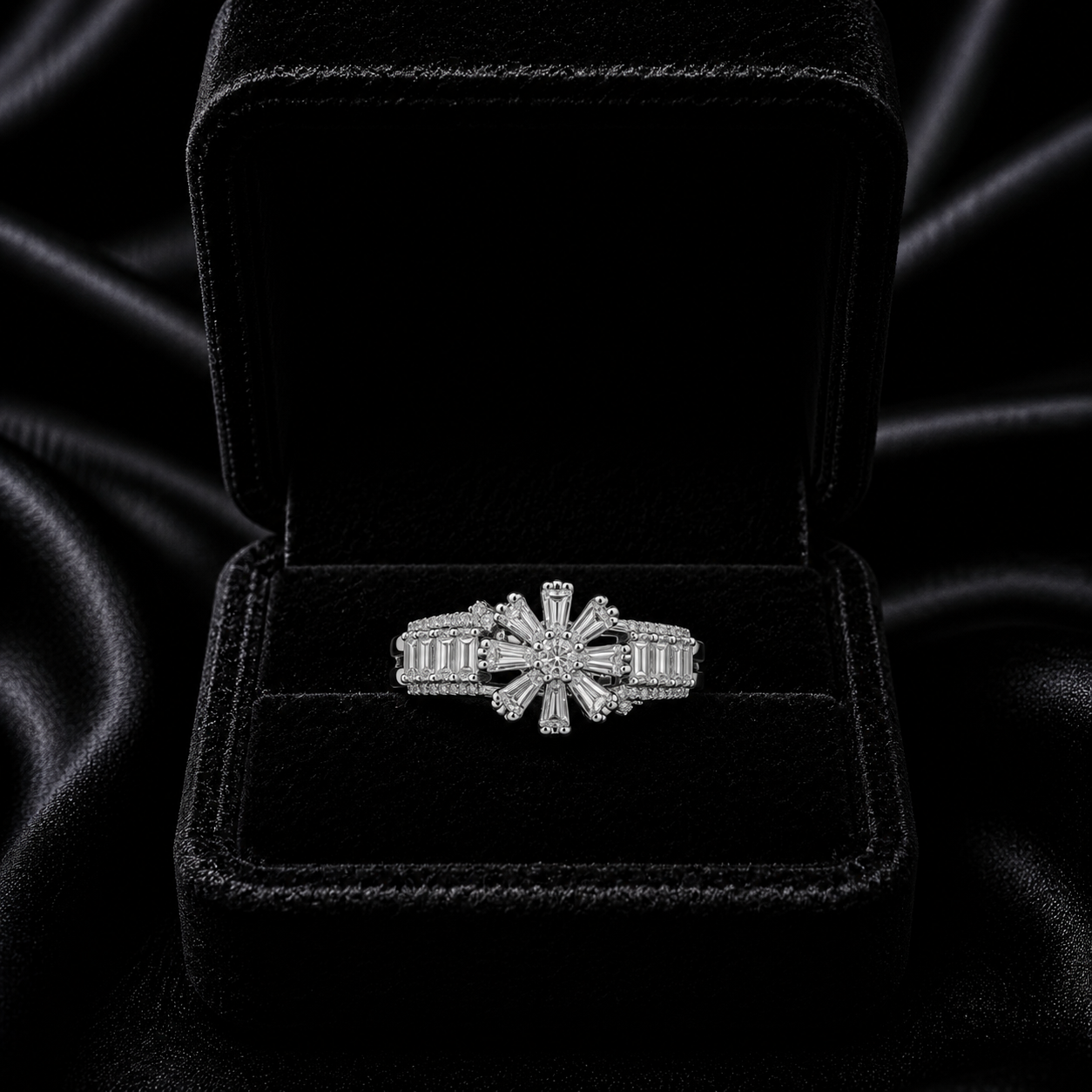 Celestara Radiant Starburst Ring