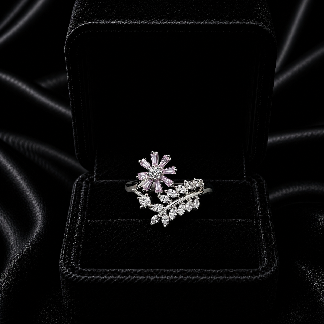 Blush Fleur Diamond Ring